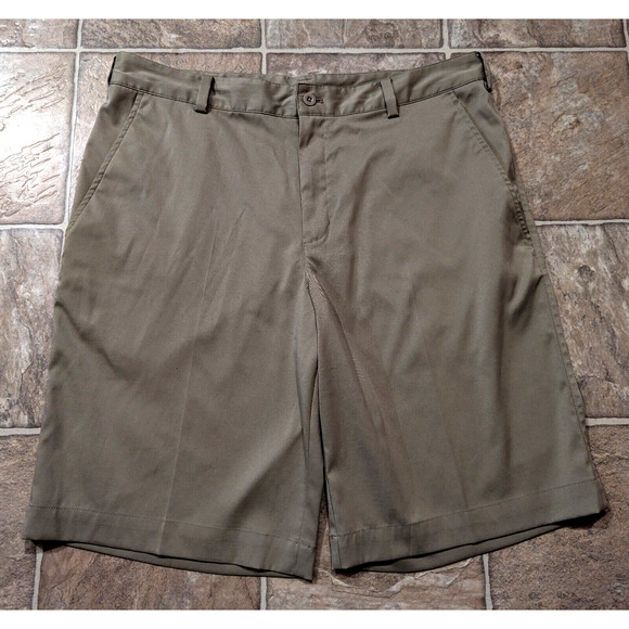 Nike Other - Nike Men's SZ 34 Dri-Fit Performance Tech Khaki Athletic Golf Shorts G5